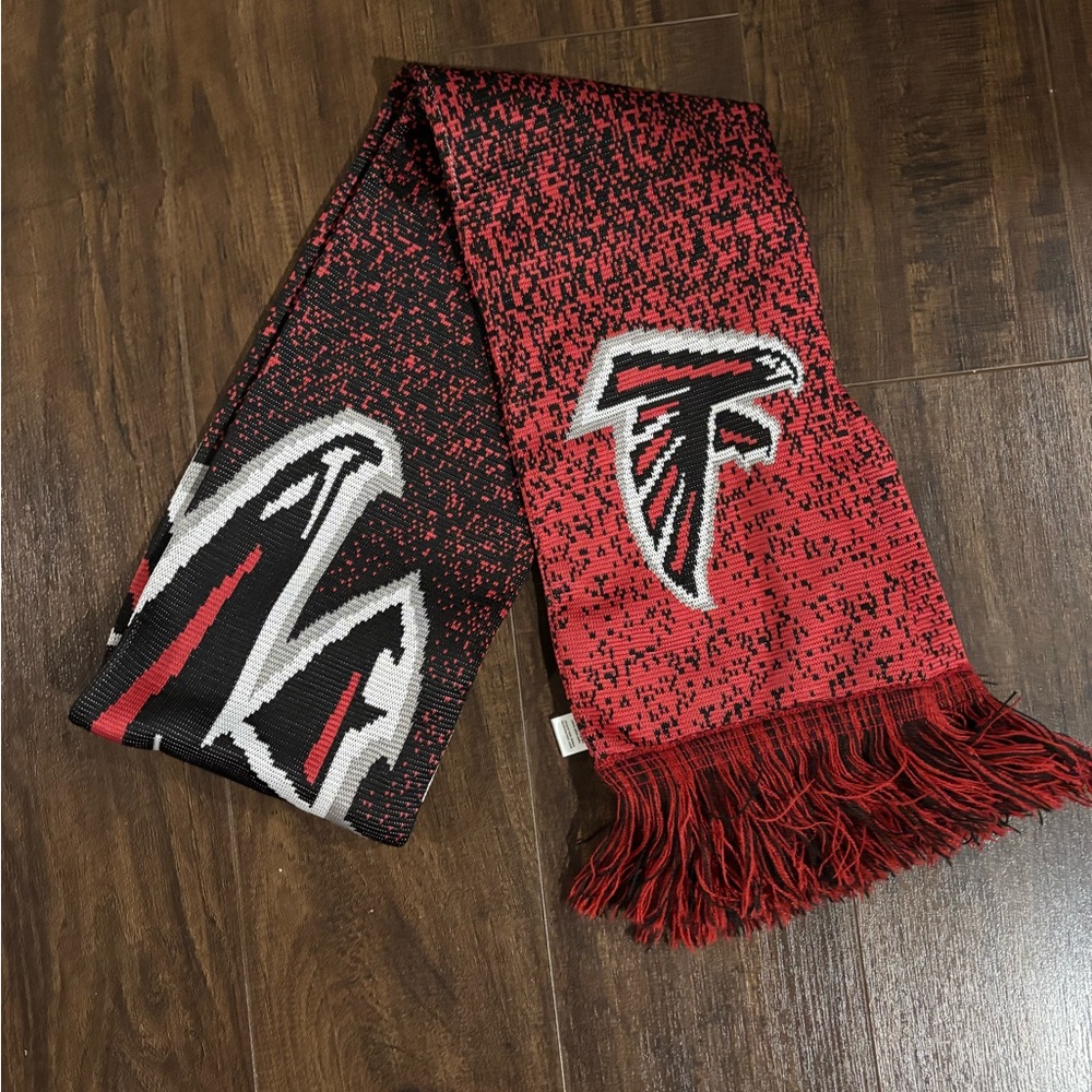 Red and Black Sports Team Scarf
